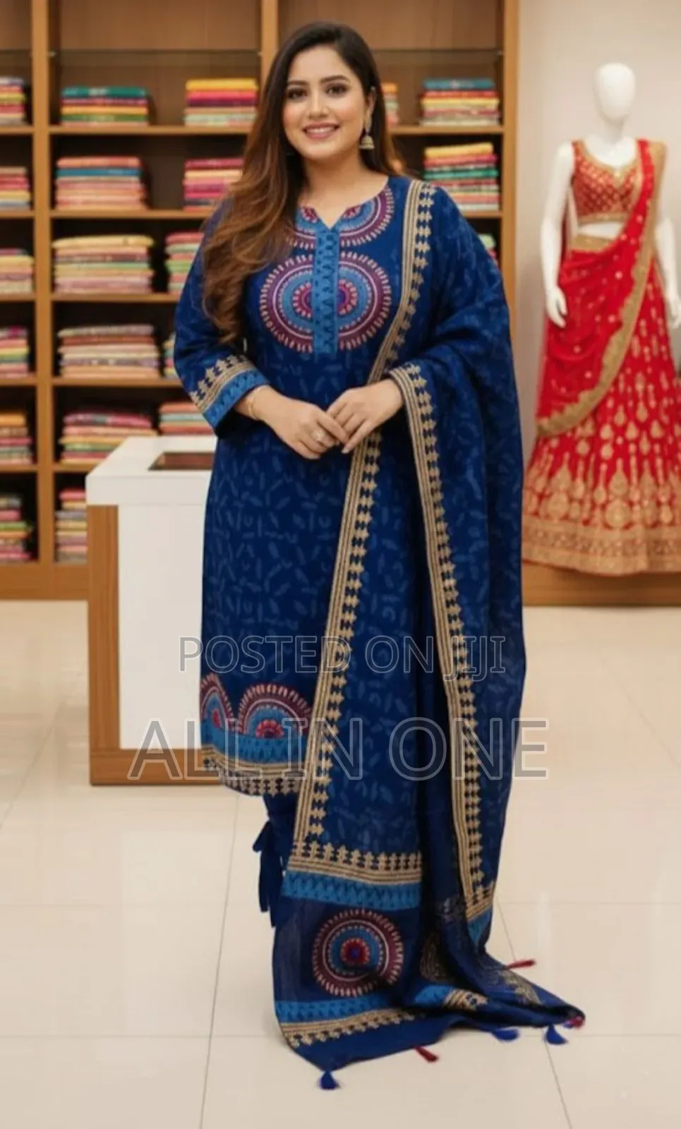 Block Print Three Piece New Update Collection