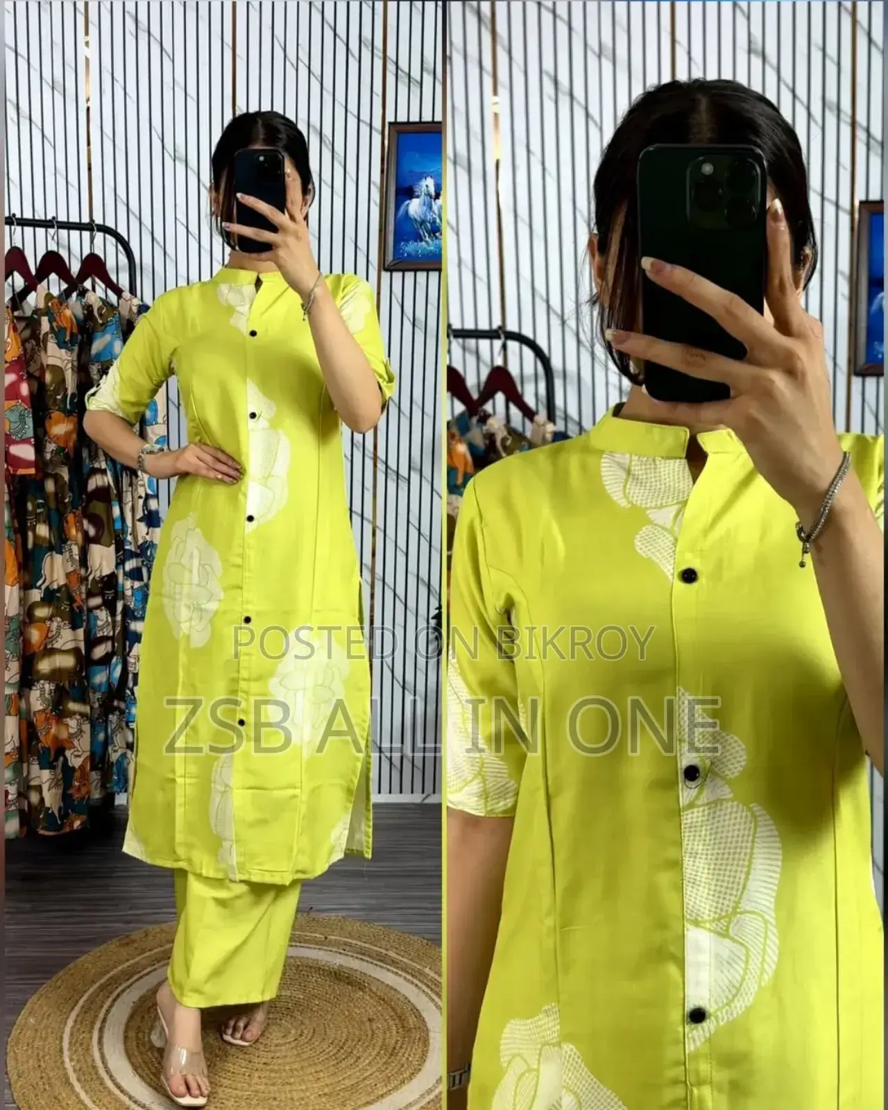 Readymade Two Piece Kurti