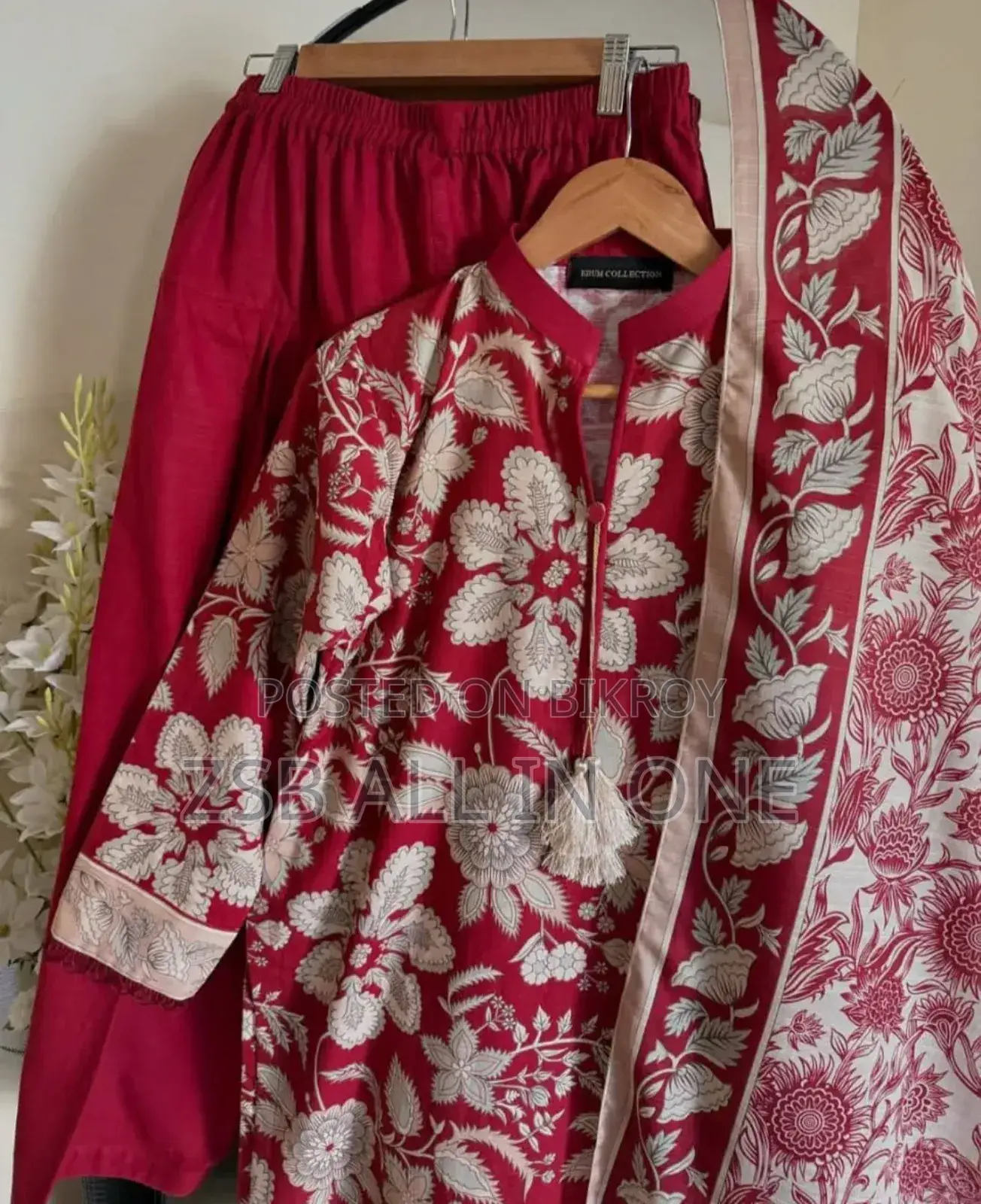 Digital Print Three Piece New Update Collection for Sisters
