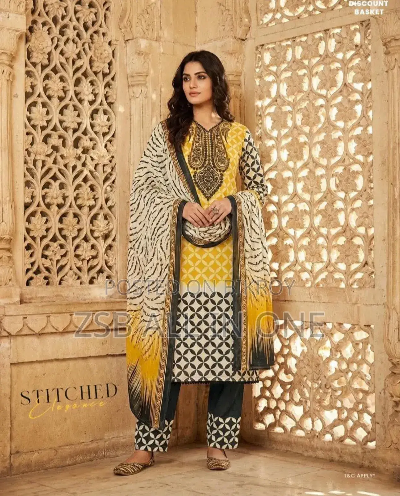 Digital Print Three Piece Eid Collection