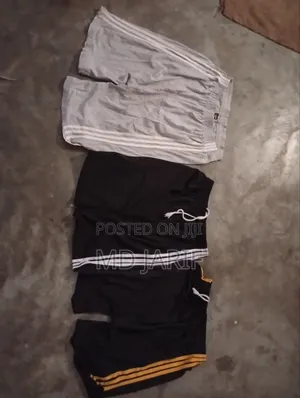 Cotton And Jersey Short Pant