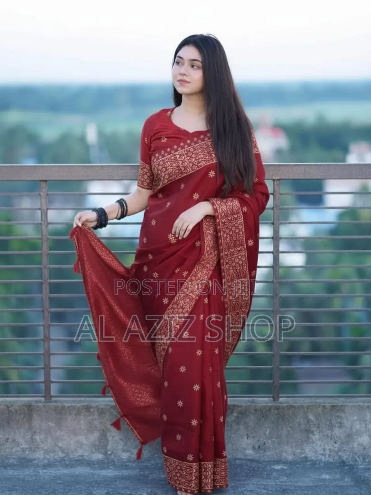 Japani Silk Saree With Blouse Piece