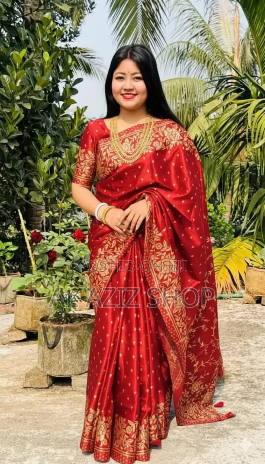 Japani Silk Saree With Blouse Piece