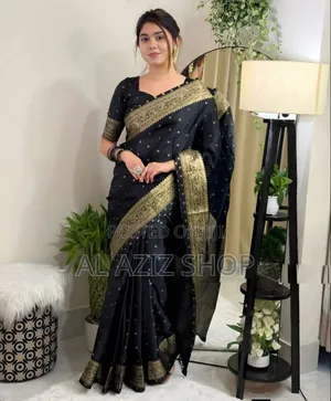 Japani Silk Saree With Blouse Piece