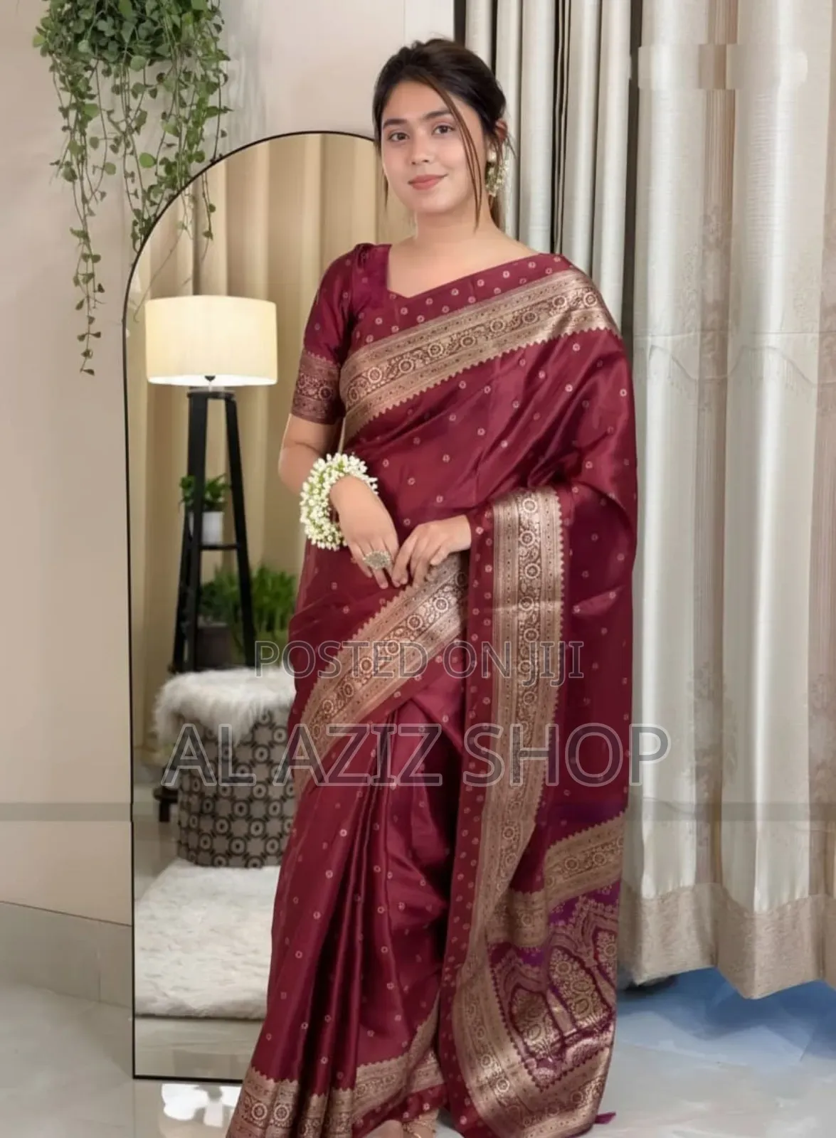 Japani Silk Saree With Blouse Piece