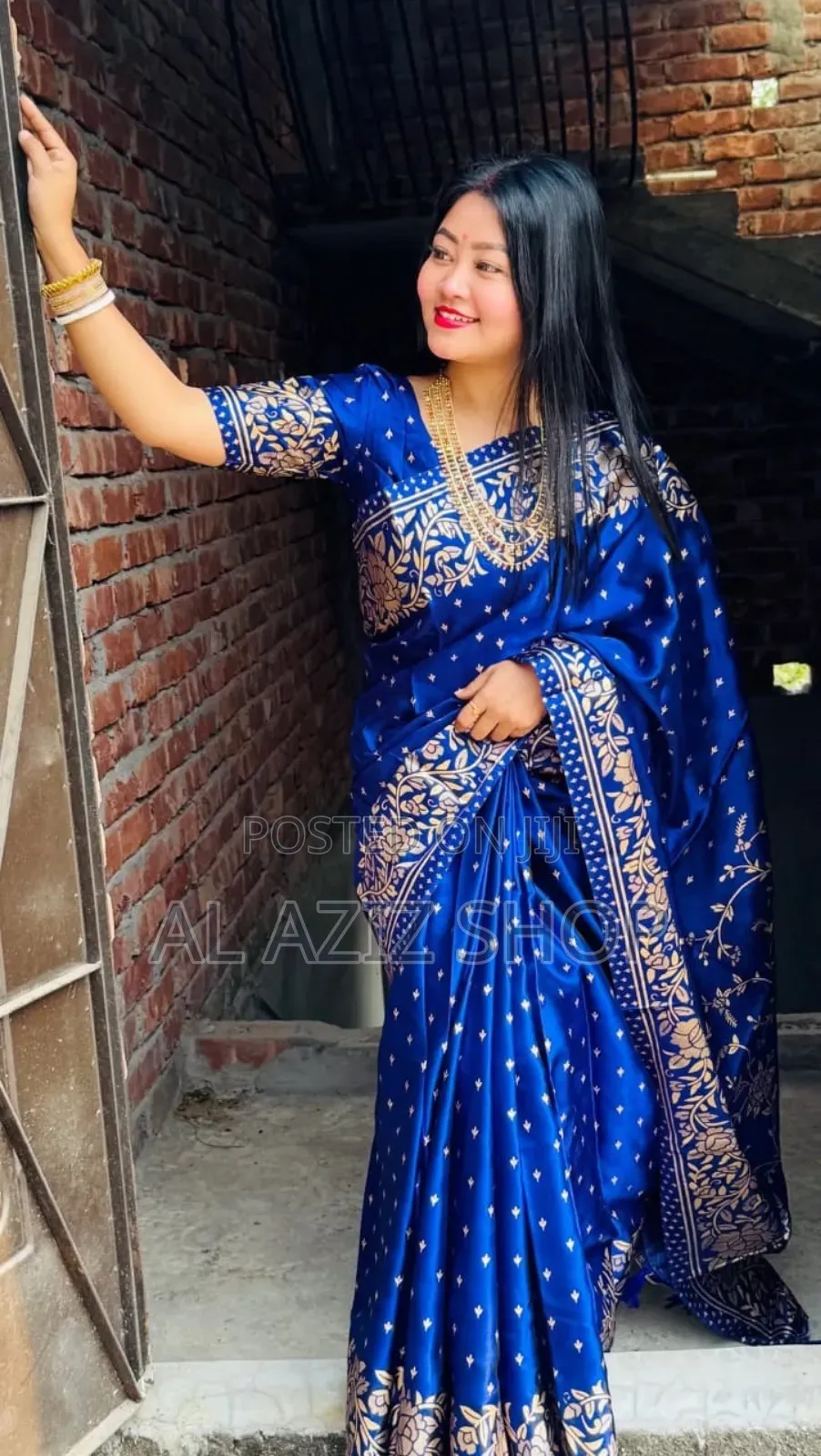 Japani Silk Saree With Blouse Piece