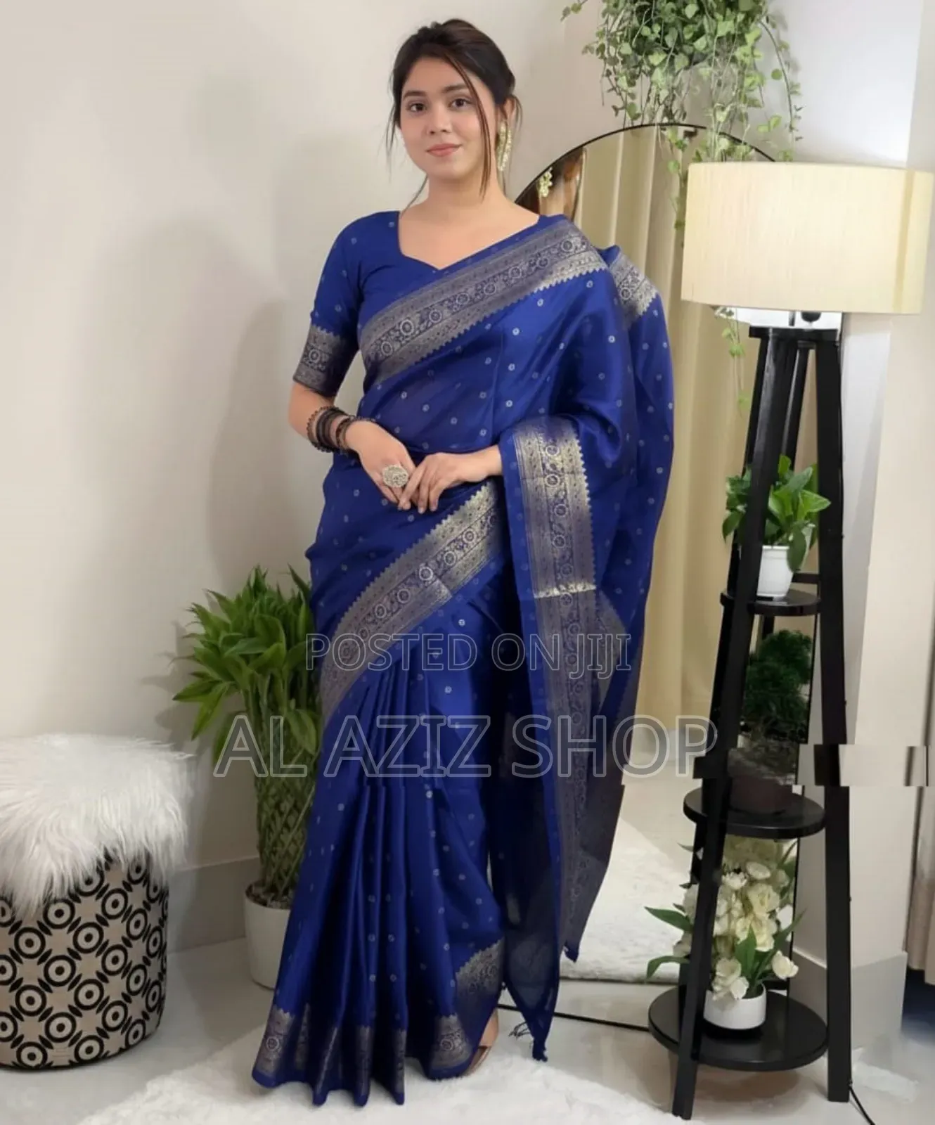 Japani Silk Saree With Blouse Piece