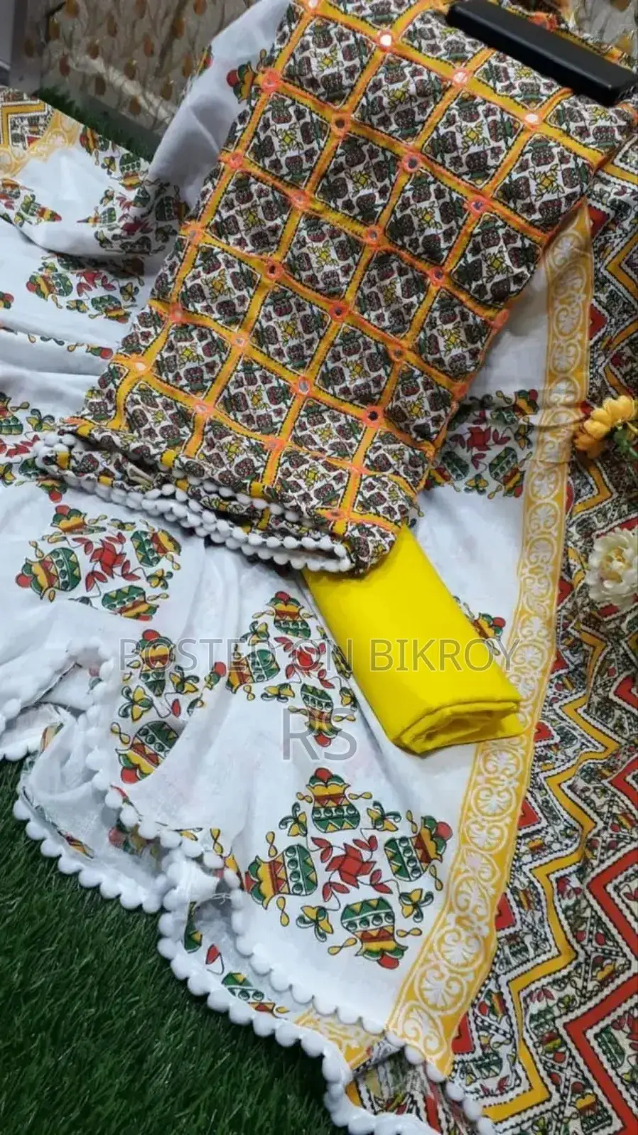 Aari Work Cotton Three Piece
Cotton Three Piece
