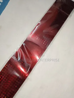 Premium Red Holographic Sticker (02 Pcs)