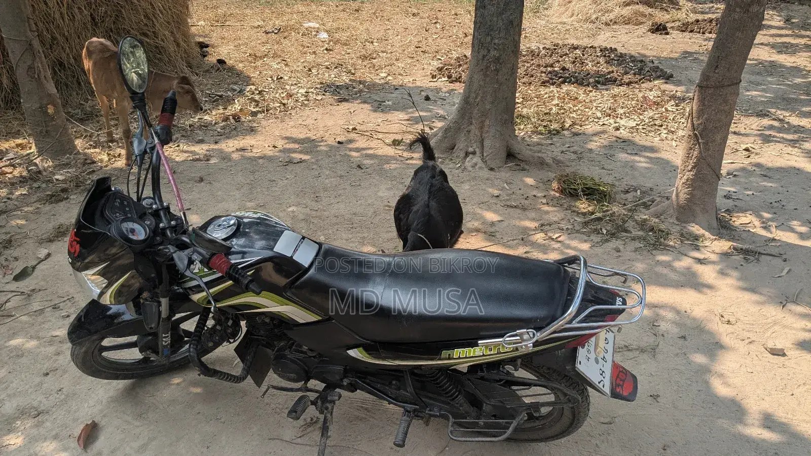 TVS Metro 2017 Black
