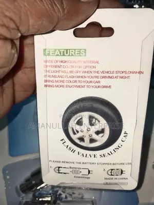 Universal Led Wheel Valve Stem Light Caps (01 Pack 02 Pcs)