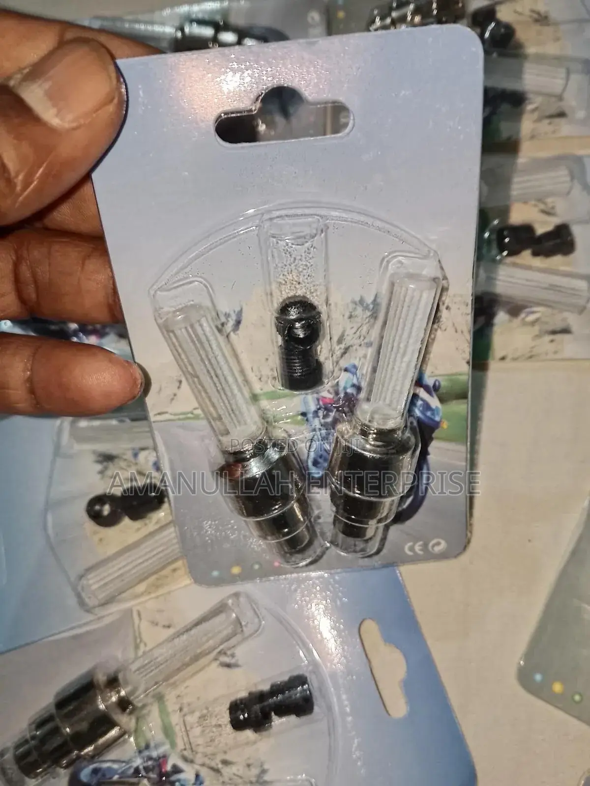 Universal Led Wheel Valve Stem Light Caps (01 Pack 02 Pcs)