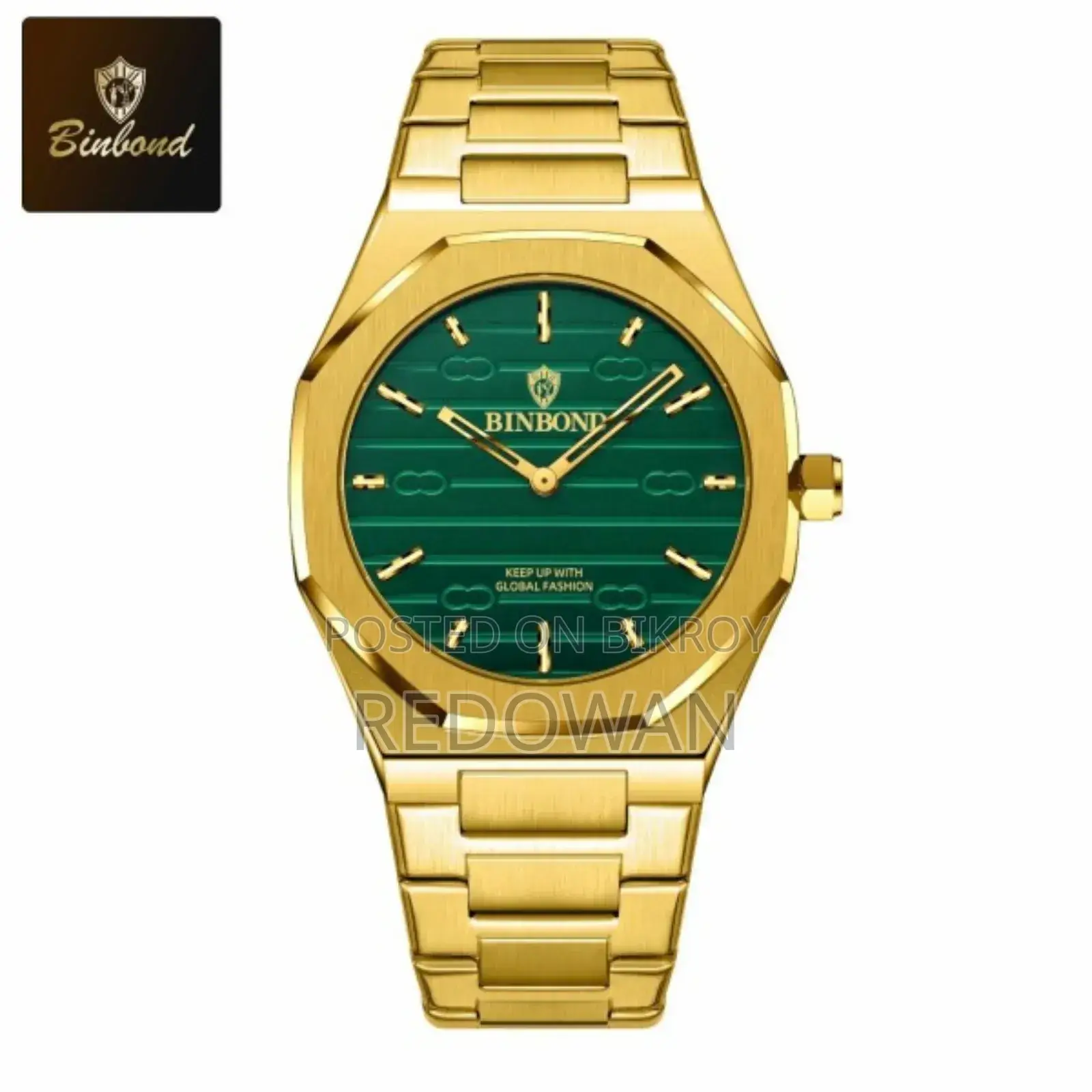 Binbond Luxury Men’s Watch (Water Proof)