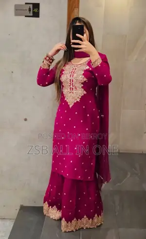 AC Cotton Garara Three Piece