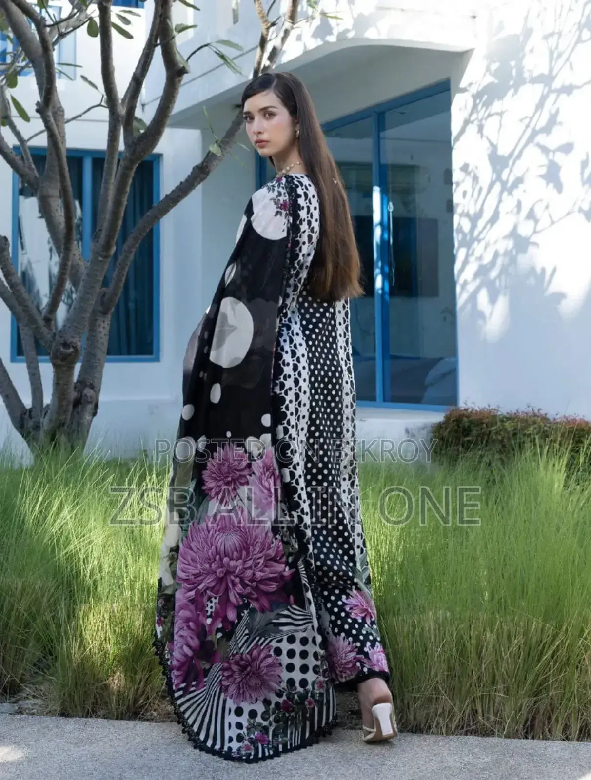 Digital Print Three Piece Eid Collection