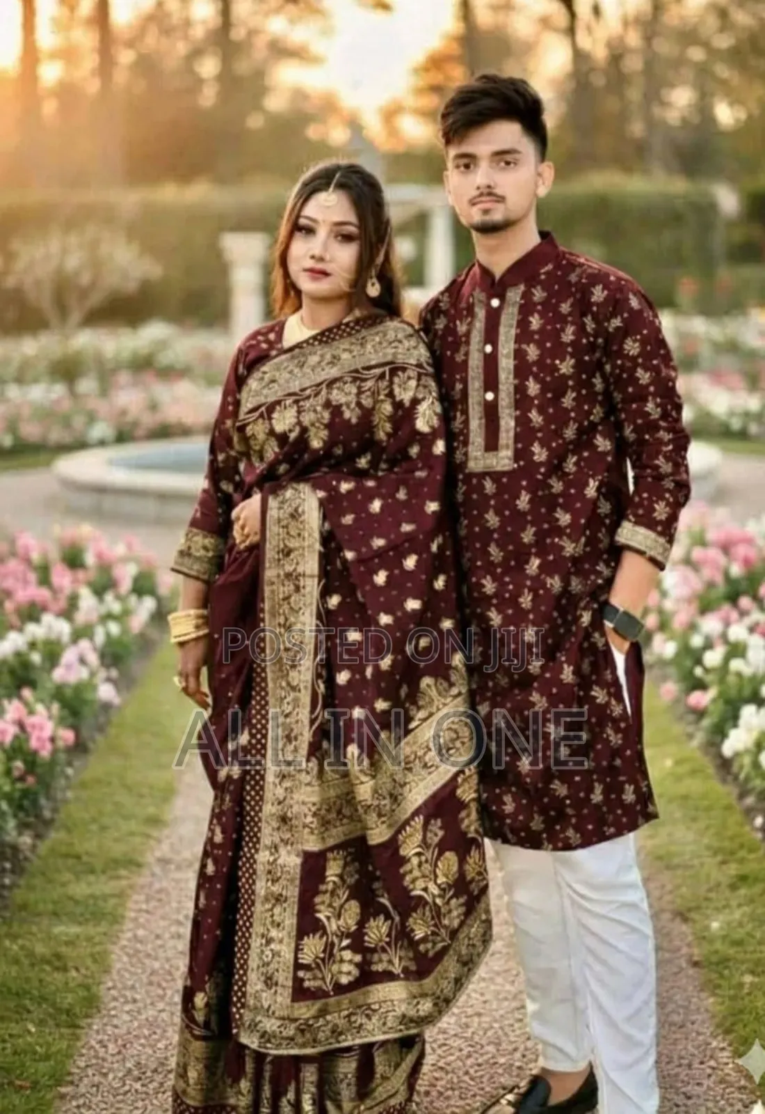 Sharee Panjabi Couple Dress With Blouse Piece