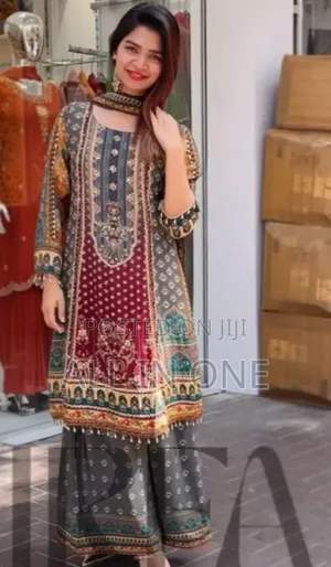 Digital Print Three Piece Eid Collection