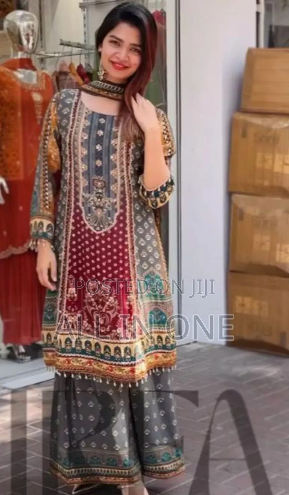 Digital Print Three Piece Eid Collection