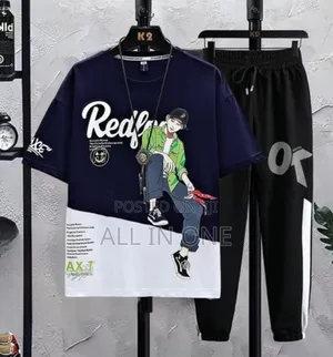 Mash T-Shirt Full Pant Set