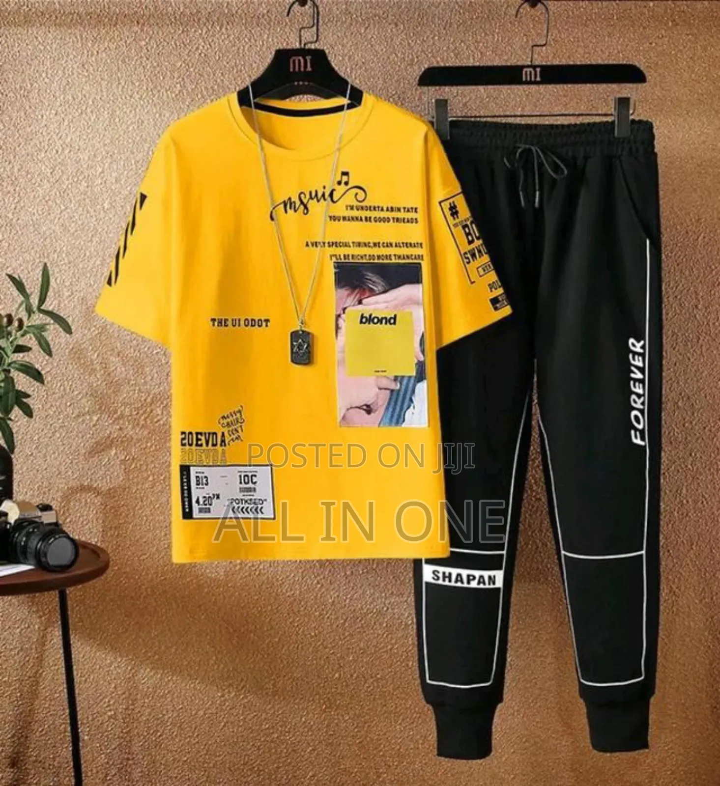 Mash T-Shirt Full Pant Set