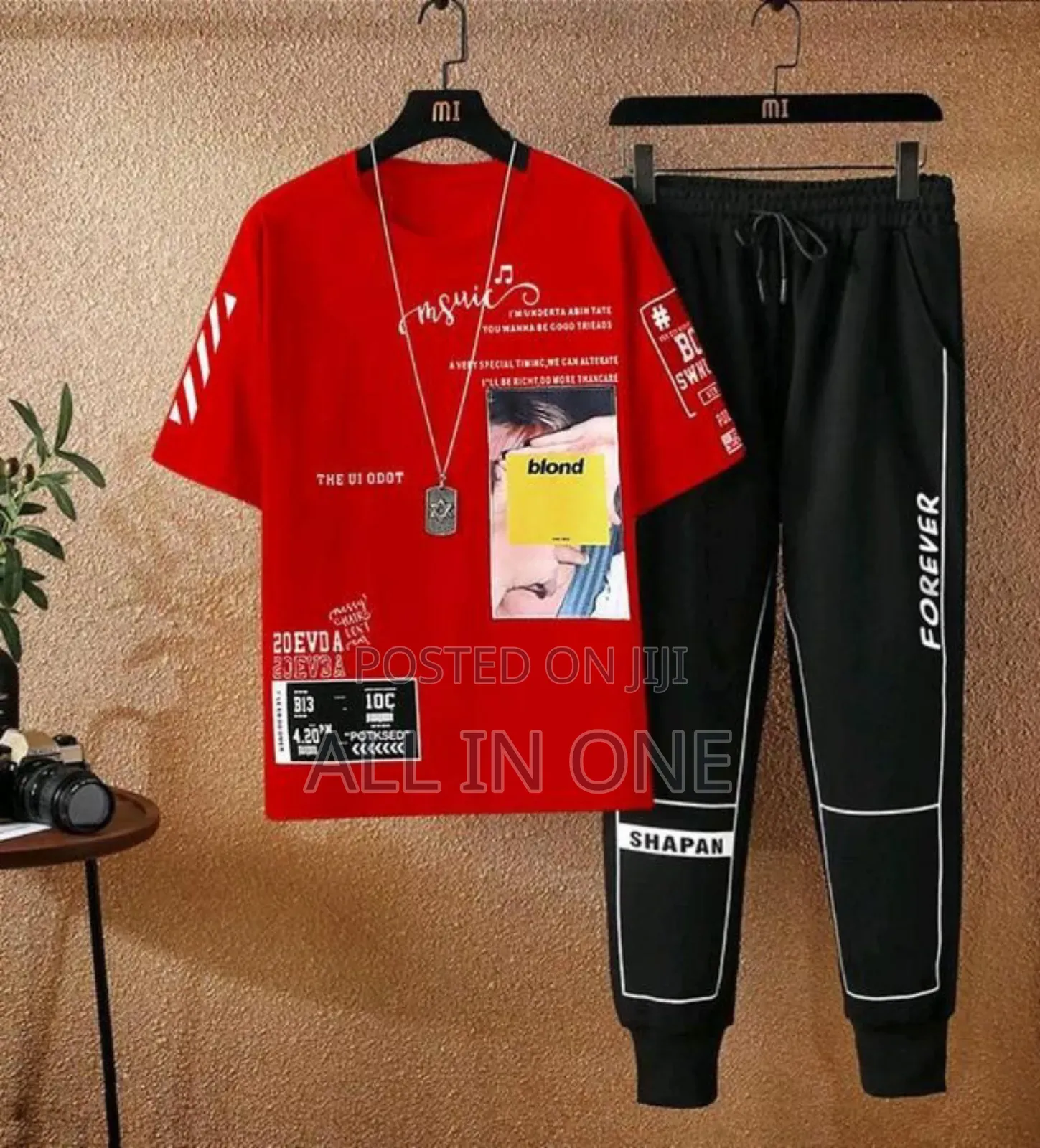 Mash T-Shirt Full Pant Set