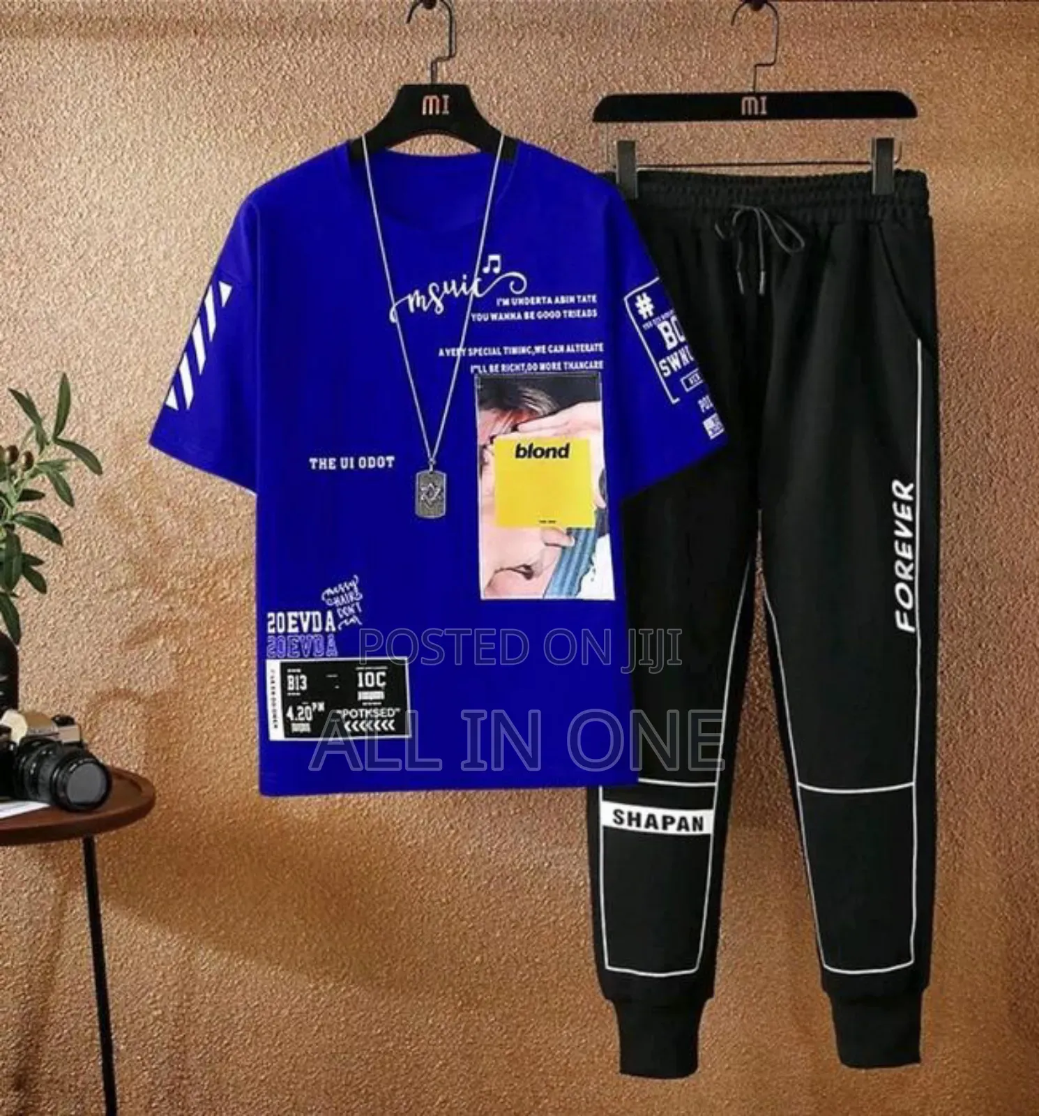 Mash T-Shirt Full Pant Set