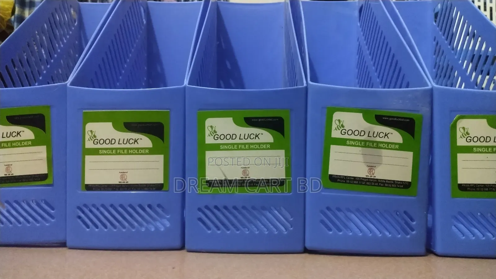 Good Lucktm Single File Holder (Document Magazine File Organizer)