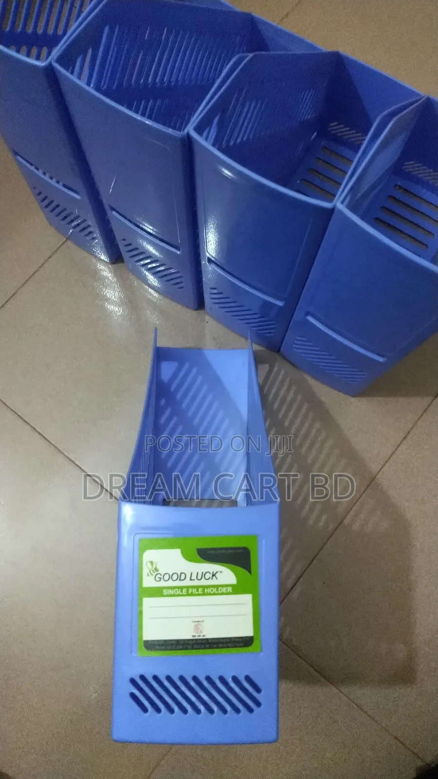 Good Lucktm Single File Holder (Document Magazine File Organizer)