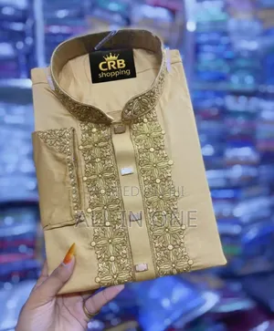 Premium Cuff Sleeve Slub Shaton Panjabi