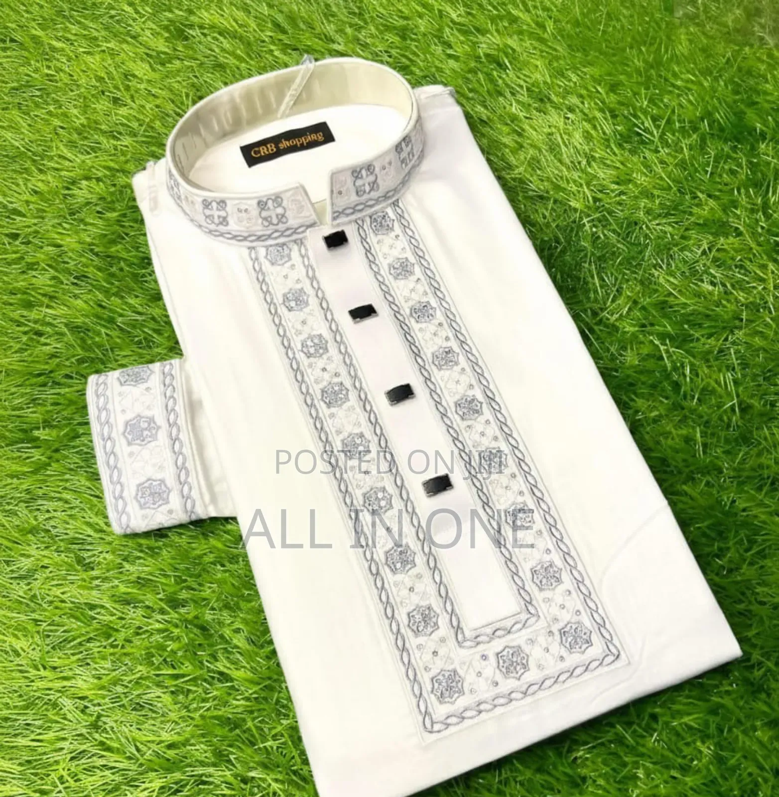 Premium Cuff Sleeve Slub Shaton Panjabi