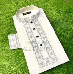 Premium Cuff Sleeve Slub Shaton Panjabi