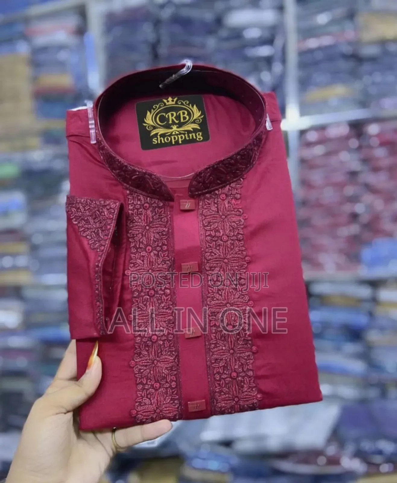 Premium Cuff Sleeve Slub Shaton Panjabi