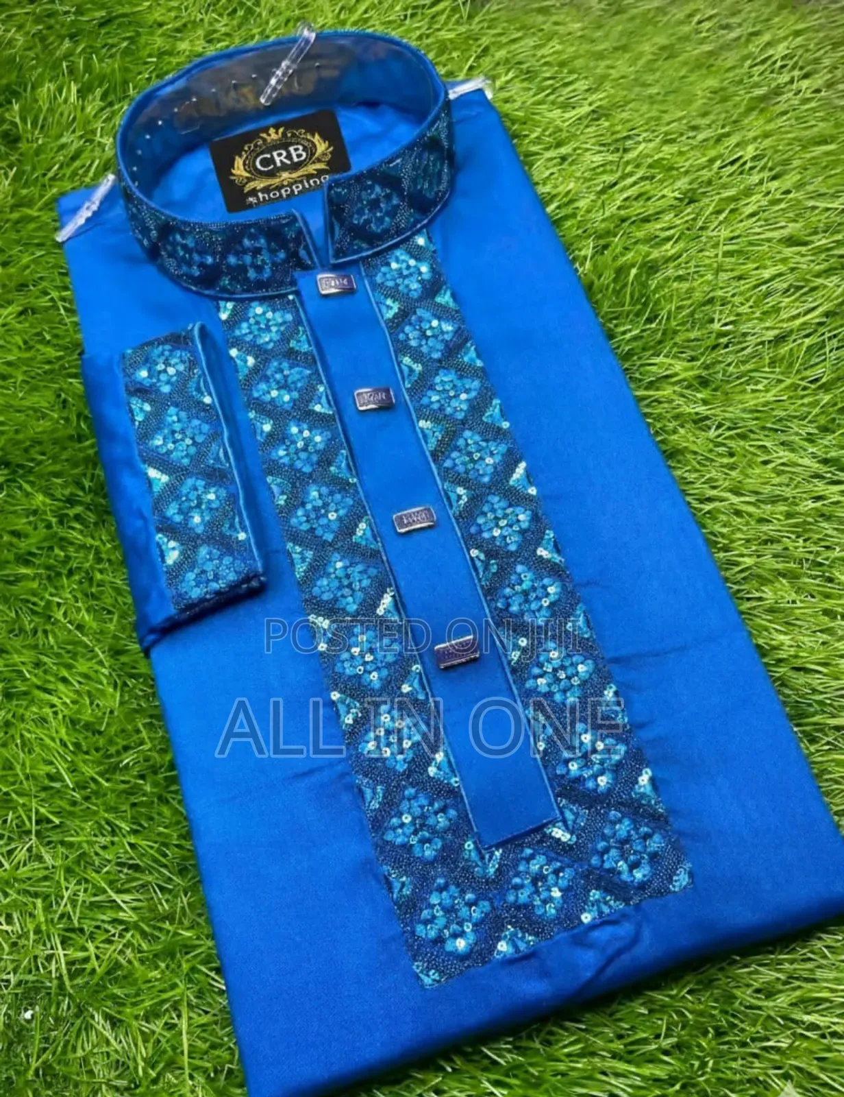 Premium Cuff Sleeve Slub Shaton Panjabi