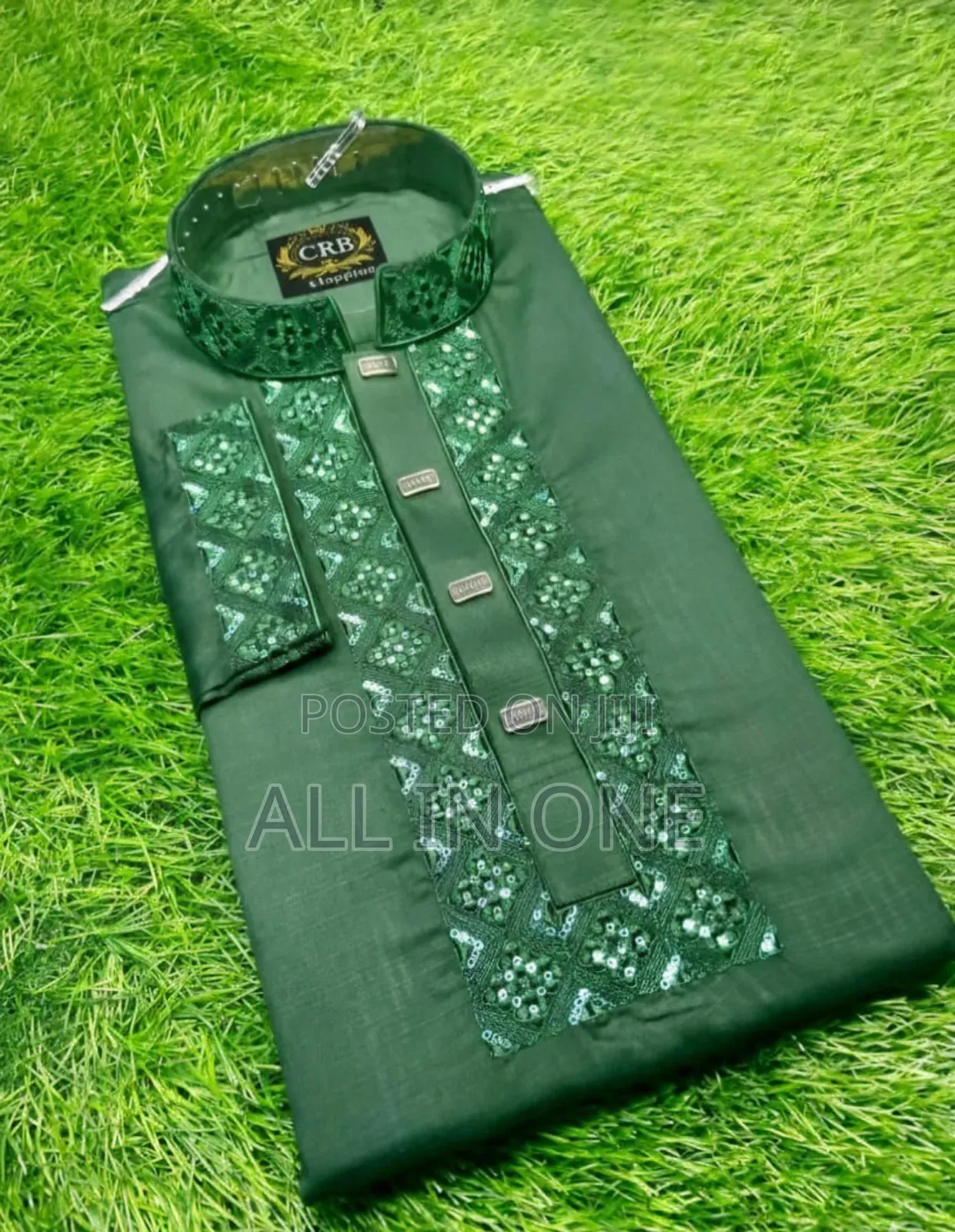 Premium Cuff Sleeve Slub Shaton Panjabi