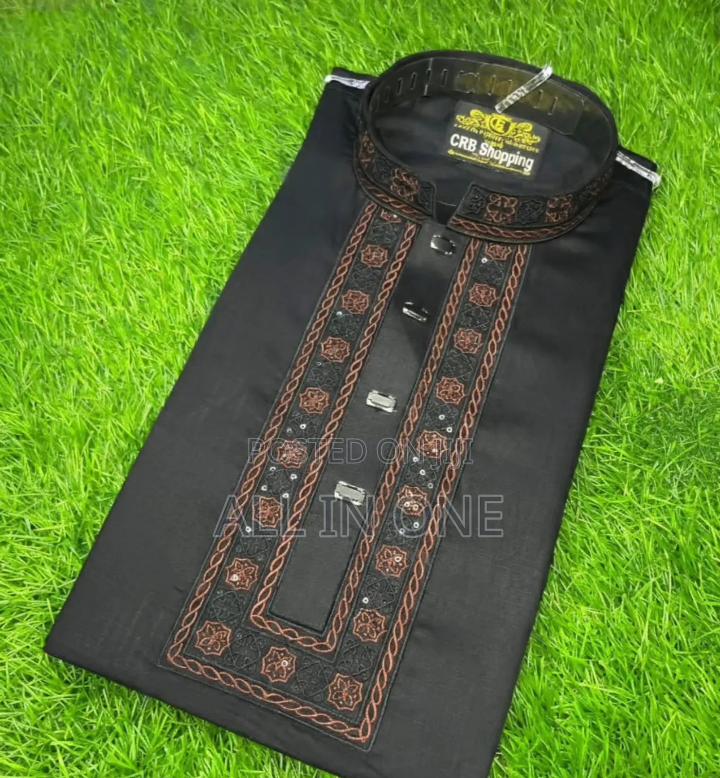 Premium Cuff Sleeve Slub Shaton Panjabi