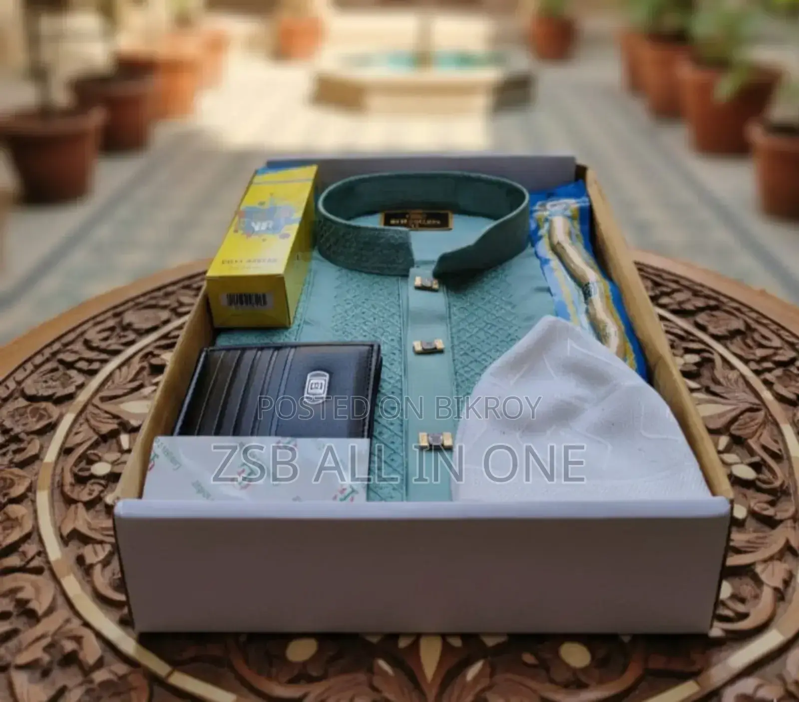 প্রিমিয়াম সেলাফ শাটল কটন পাঞ্জাবি কম্বো