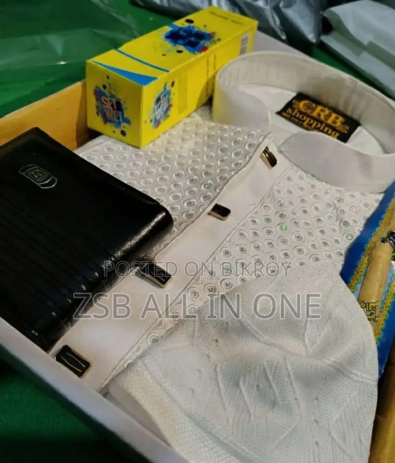 প্রিমিয়াম সেলাফ শাটল কটন পাঞ্জাবি কম্বো