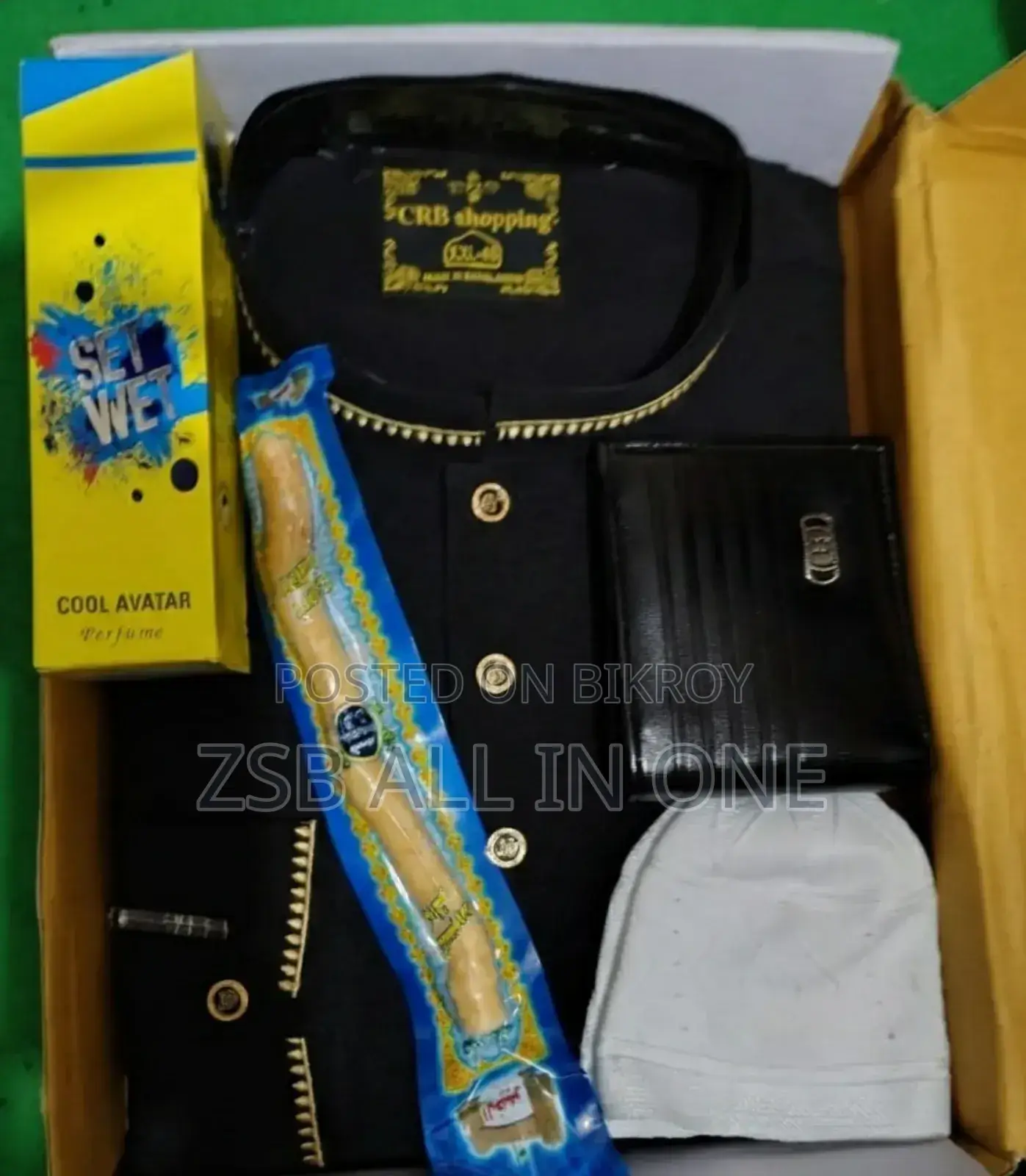 প্রিমিয়াম সেলাফ শাটল কটন পাঞ্জাবি কম্বো