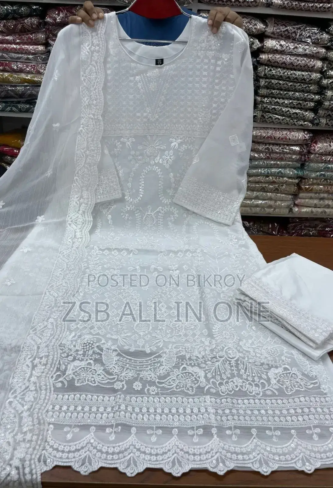 Readymade Georgette 4-Piece Set