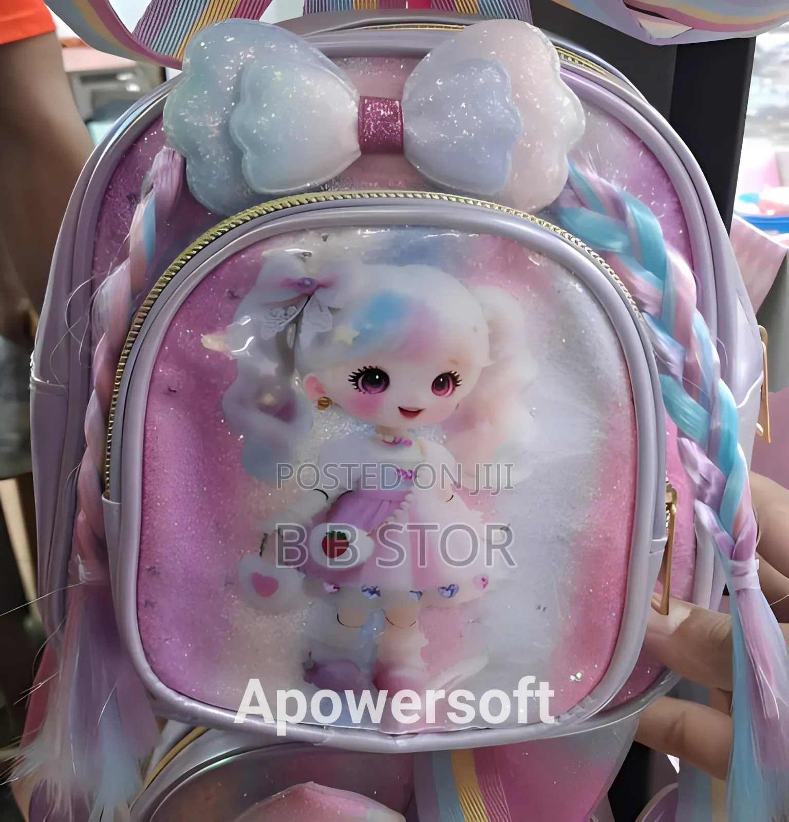 Cartoon Character Toddler School Bag for Girls