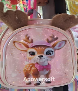 3D Cartoon Deer Design Children's Mini Backpack