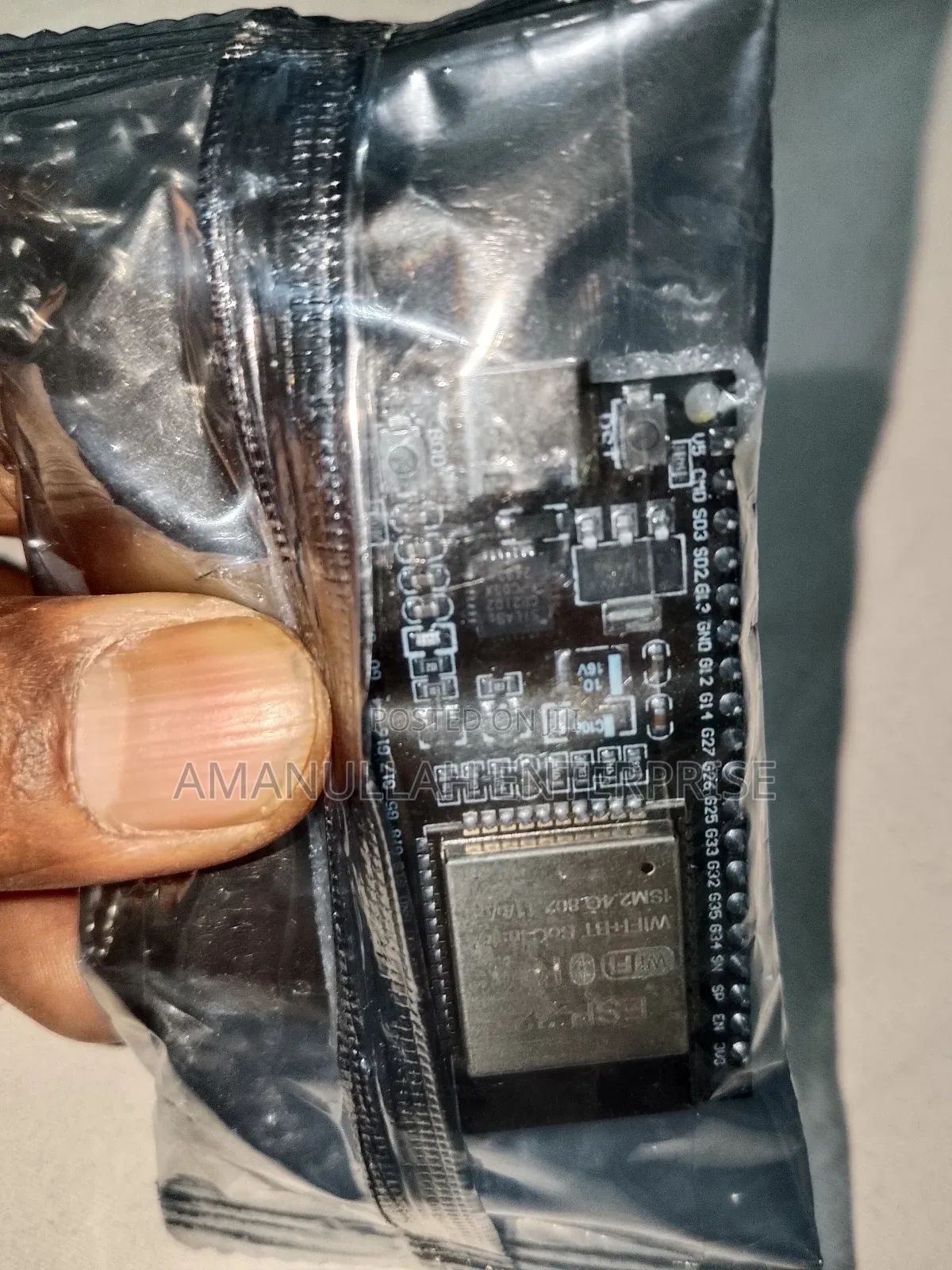ইএসপি৩২ (ESP32) ডেভেলপমেন্ট বোর্ড – ডুয়াল কোর ওয়াইফাই + ব্লুটুথ মাইক্রোকন্ট্রোলার।