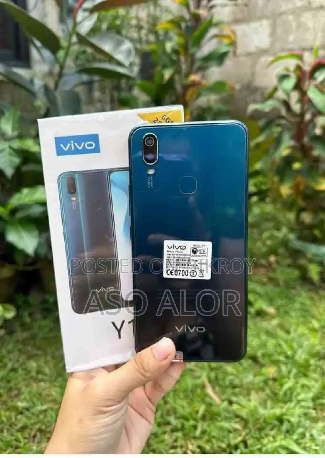 New Vivo Y11 32 GB Black