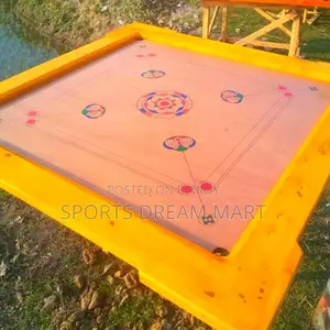 Premium Bell Wood Carrom Board