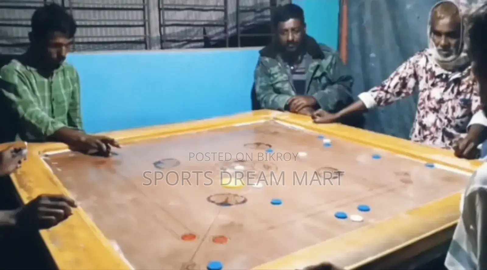 Premium Bell Wood Carrom Board