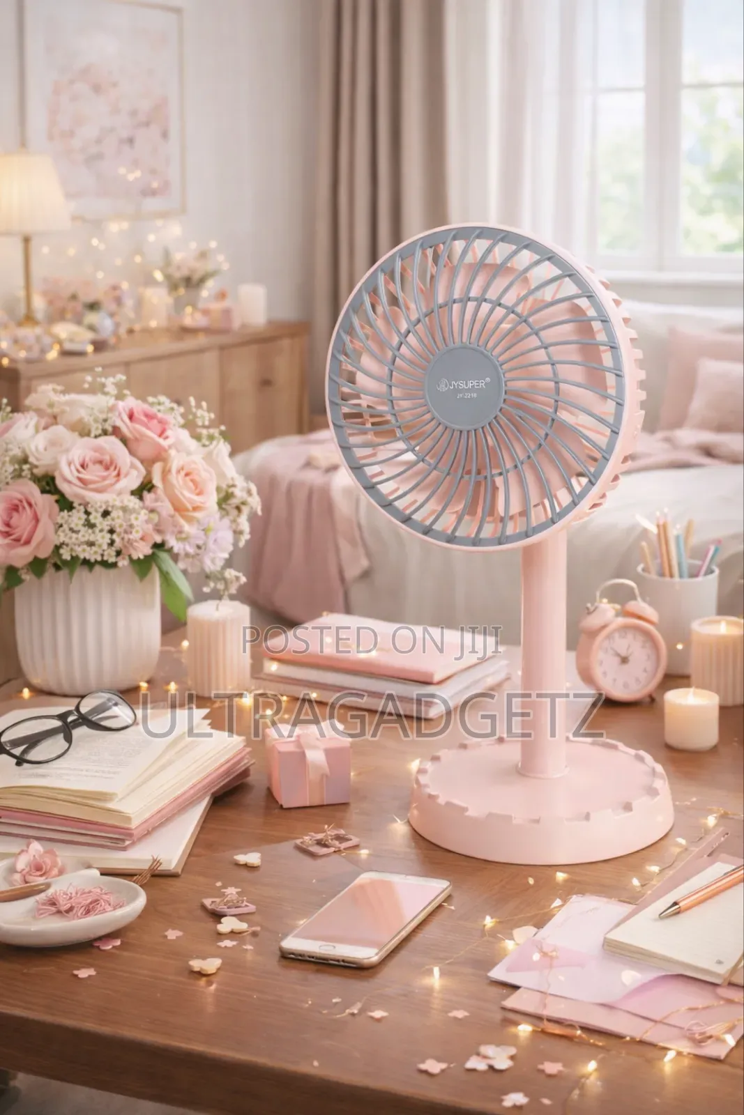 Jy Super Jy-2218 Rechargeable Fan