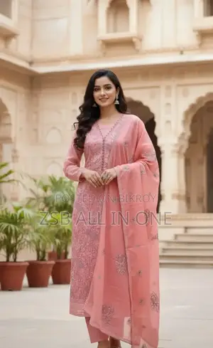 আনস্টিচড থ্রি পিস হাই কোয়ালিটি