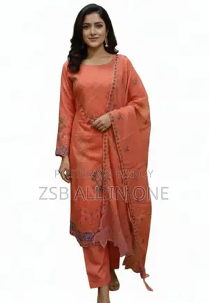 আনস্টিচড থ্রি পিস হাই কোয়ালিটি