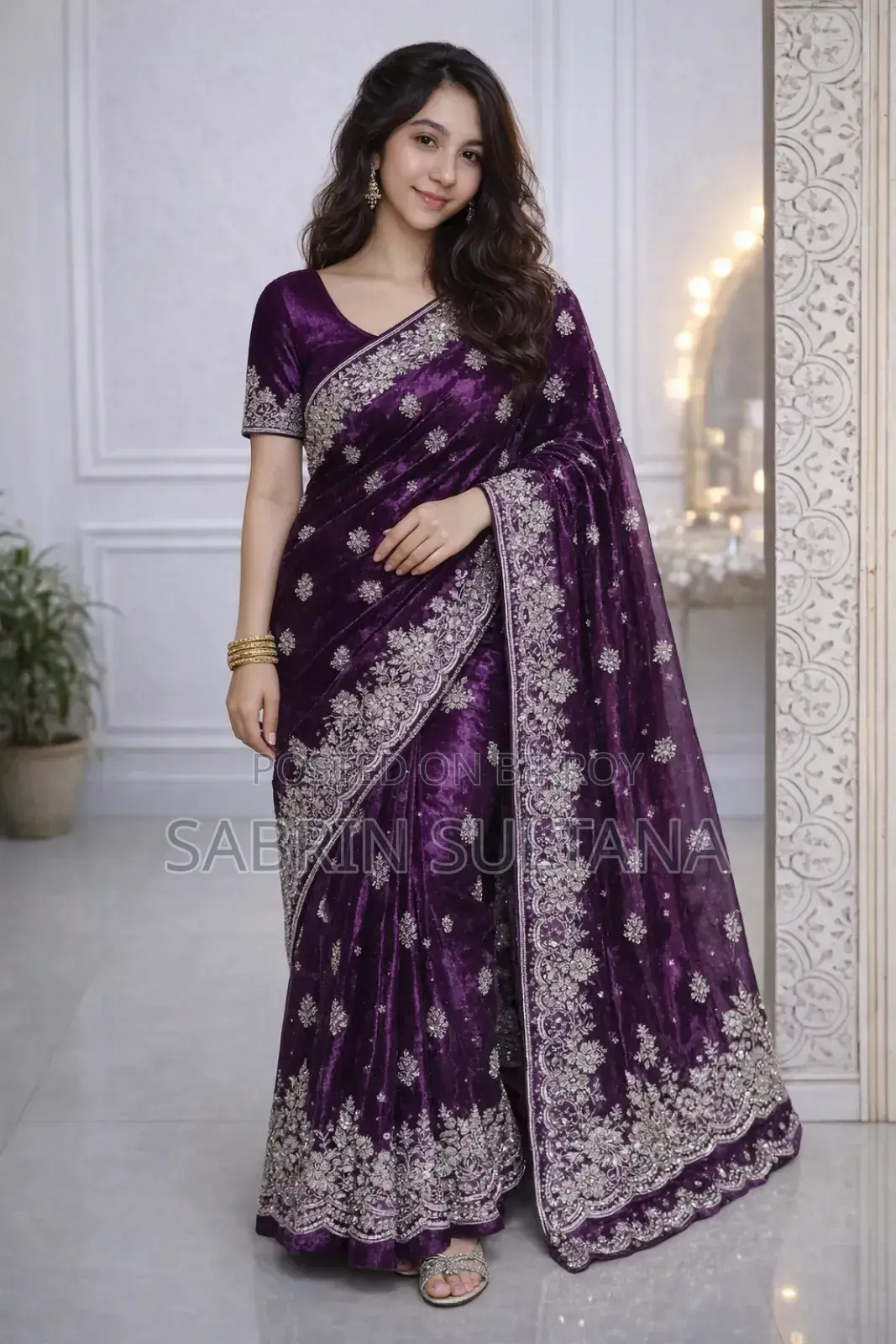 Zimmy Choo Fabric Saree