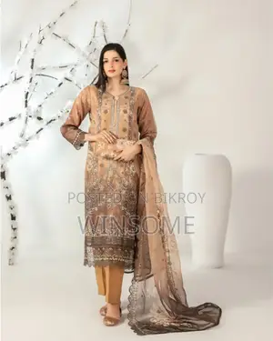 Luxury Organza Pakistani Four Pieces